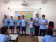 بالصور: انتخابات مجلس الطلاب في مدرسة الأخوة العربية الابتدائية بيافا 